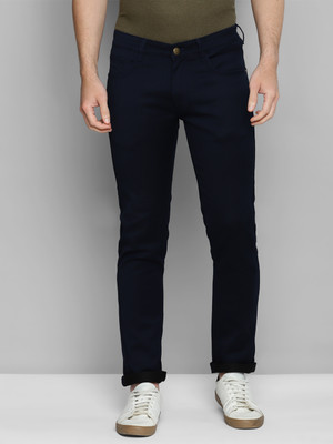 Allen Cooper Regular Men Dark Blue Jeans