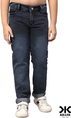 KILLER Straight Fit Boys Dark Blue Jeans