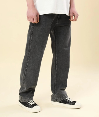 First Date Straight Fit Men Dark Grey Jeans