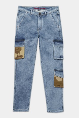 french crown Relaxed Fit Men Blue Jeans