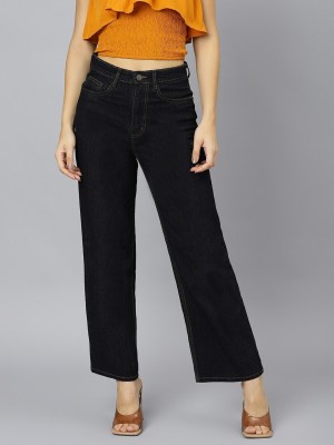 GUTI Flared Women Black Jeans