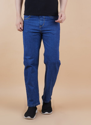 SZN Loose Fit Men Dark Blue Jeans