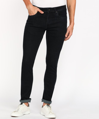 PETER ENGLAND Tapered Fit Men Grey Jeans