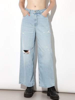 ONLY Relaxed Fit Women Blue Jeans