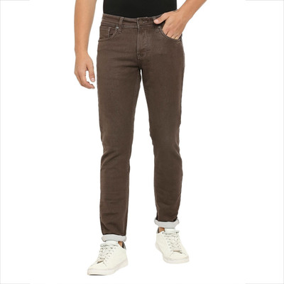 LAWMAN PG3 Slim Men Brown Jeans