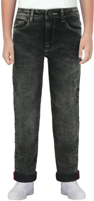 Allen Solly Slim Boys Black Jeans