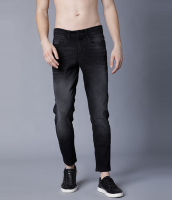 BREXX Slim Men Dark Grey Jeans