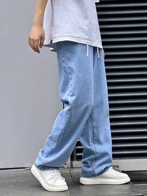 WAZWEAR Straight Fit Men Light Blue Jeans