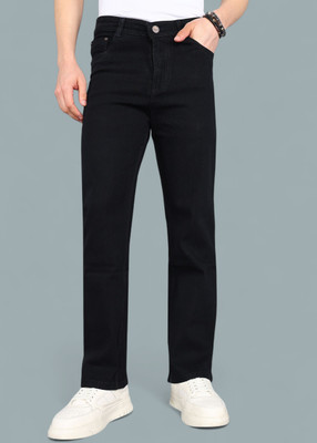 POKHINDA TREND Regular Men Black Jeans