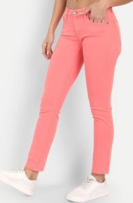 AG FASHION HUB Regular Women Pink Jeans