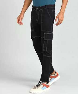 mevan Jogger Fit Men Black Jeans