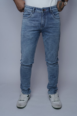 MoorXmoro Slim Men Light Blue Jeans