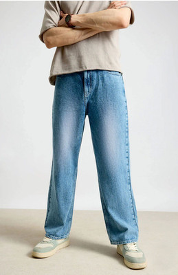 uth republic Loose Fit Men Blue Jeans