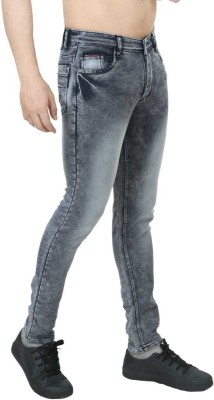 TIMESSTYLE Skinny Men Grey Jeans