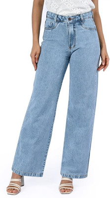 WHISQ Regular Women Dark Blue Jeans