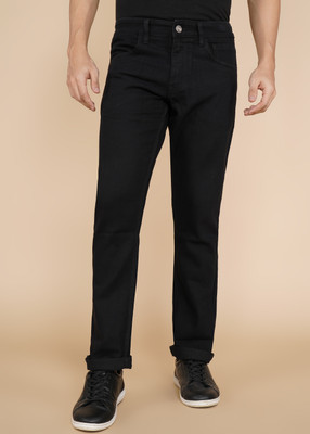 WROGN Straight Fit Men Black Jeans