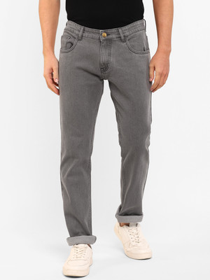 Allen Cooper Slim Men Grey Jeans