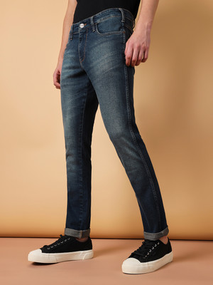 Wrangler Slim Men Dark Blue Jeans