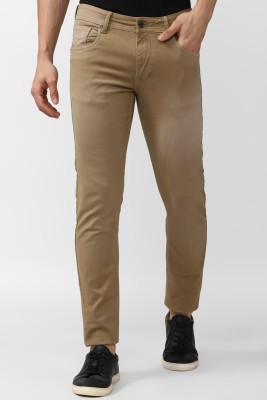 PETER ENGLAND Skinny Men Brown Jeans