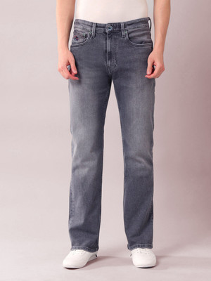 fineblu Straight Fit Men Grey Jeans
