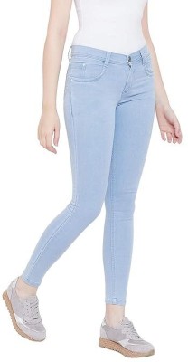 CKUSH Slim Women Light Blue Jeans