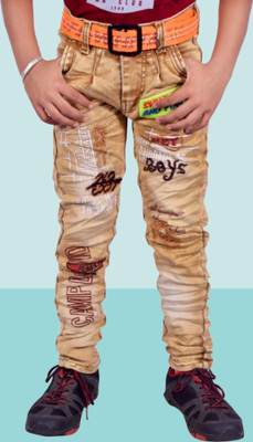 LAHSUAAK Regular Boys Light Blue Jeans