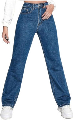 FASHION 800 Straight Fit Women Dark Blue Jeans