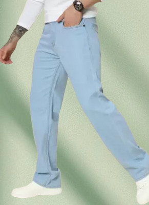 Nalitz Loose Fit Men Light Blue Jeans
