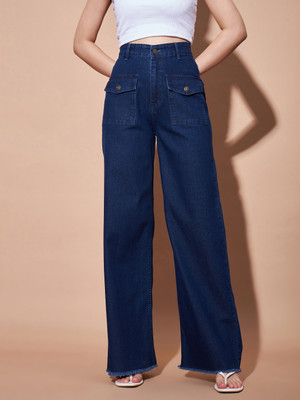 SASSAFRAS Regular Women Dark Blue Jeans