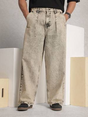 WROGN Boot-Leg Men Grey Jeans