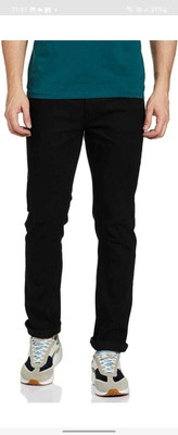 FLAYING Slim Men Black Jeans