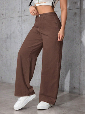 lovely london Regular Women Brown Jeans