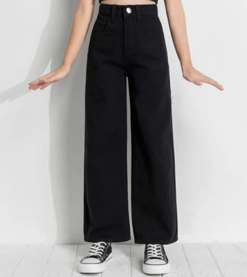 Skiiestreet Regular Women Black Jeans