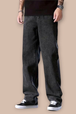 Azura Attire Loose Fit Men Dark Grey Jeans