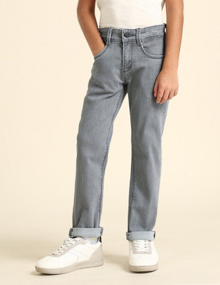 U.S. POLO ASSN. Relaxed Fit Boys Grey Jeans