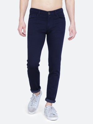 AWACK Slim Men Dark Blue Jeans