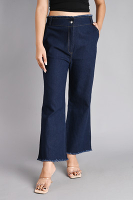 Selvo Flared Women Dark Blue Jeans