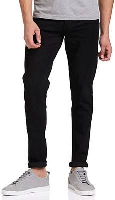 linaria Slim Men Black Jeans