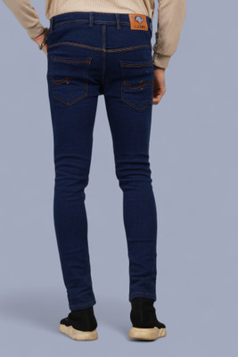 Lzard Slim Men Blue Jeans