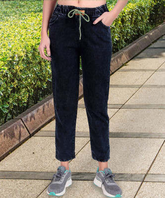 DenimStory Regular Women Black Jeans