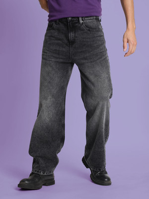 Bene Kleed Loose Fit Men Grey Jeans