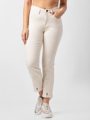 Spykar Slim Women White Jeans
