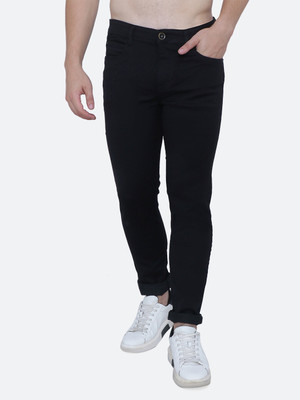 AWACK Regular Men Black Jeans
