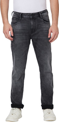 Spykar Regular Men Black Jeans