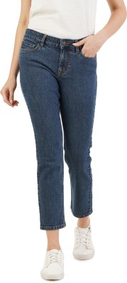 INKD Straight Fit Women Blue Jeans