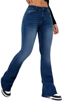 BEN MARTIN Boot-Leg Women Dark Blue Jeans