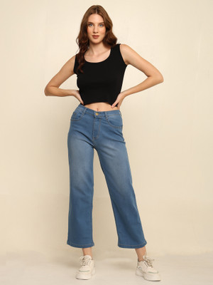 zayla Flared Women Light Blue Jeans