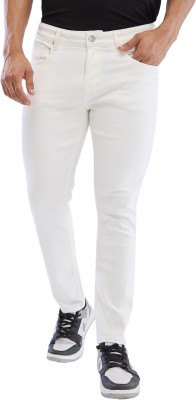 Spykar Slim Men White Jeans