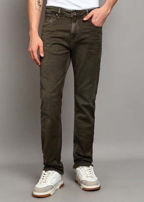 KILLER Straight Fit Men Brown Jeans
