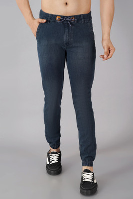 NIVASU Jogger Fit Men Grey Jeans